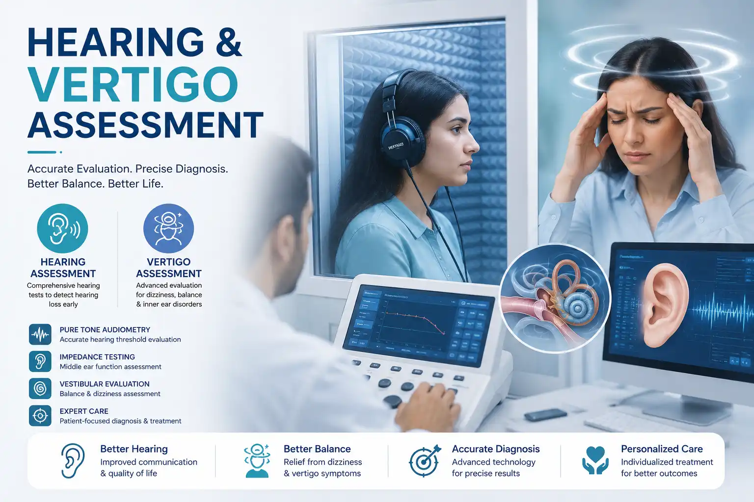 Hearing and Vertigo Assessment Bikaner